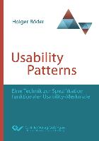 Usability Patterns. Eine Technik zur Spezifikation funktionaler Usability-Merkmale