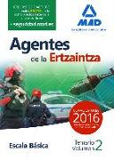 Agentes de la Ertzaintza, escala básica. Temario