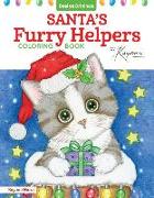 Santa's Furry Helpers Coloring Book