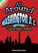 All Around Washington D.C. Mini Coloring Book