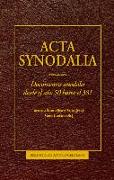 Acta synodalia : documentos sinodales desde el año 50 hasta el 381
