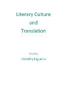 Literary Culture and Translation