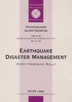 Earthquake Disaster Management