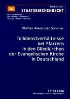 Teildienstverhältnisse bei Pfarrern in den Gliedkirchen der Evangelischen Kirche in Deutschland