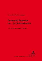 Form und Funktion der -(er)l-Deminutive