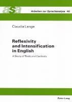 Reflexivity and Intensification in English