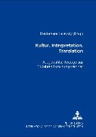 Kultur, Interpretation, Translation