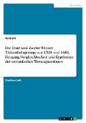 Die Erste und Zweite Wiener Türkenbelagerung von 1529 und 1683. Hergang, Vergleichbarkeit und Ergebnisse der osmanischen Westexpansionen