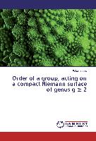 Order of a group, acting on a compact Riemann surface of genus g ¿ 2