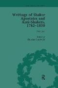 Writings of Shaker Apostates and Anti-Shakers, 1782-1850 Vol 1