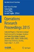 Operations Research Proceedings 2015