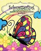 Schmetterling Malbuch Für Erwachsene ( in Großdruck )