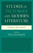 Studies in Victorian and Modern Literature