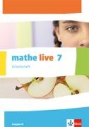 mathe live. Arbeitsheft mit Lösungsheft 7. Schuljahr. Ausgabe W