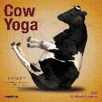Cow Yoga 2017 Wall Calendar