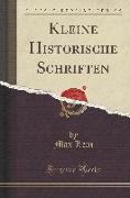 Kleine Historische Schriften (Classic Reprint)