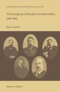 The Emergence of Russian Contitutionalism 1900-1904