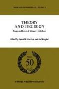 Theory and Decision