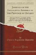 Journals of the Legislative Assembly of the Province of Ontario, Vol. 44