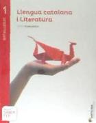 Llengua catalana i literatura serie comunica 1 batxillerat saber fer