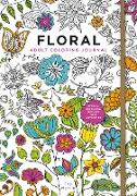 Floral Adult Coloring Journal