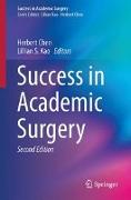 Success in Academic Surgery