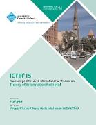 ICTIR 15 ACM SIGIR International Conference on the Theory of Information Retrieval