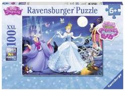 Adorable Cinderella 100 PC Glitter Puzzle