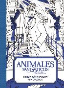 Animales fantásticos y dónde encontrarlos: Un libro de 20 postales para colorear