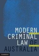 Modern Criminal Law of Australia