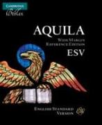 ESV Aquila Wide-Margin Reference Bible, Black Calf Split Leather, Red-letter Text, ES744:XRM