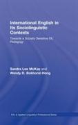 International English in Its Sociolinguistic Contexts