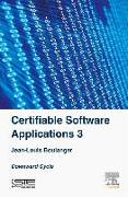 Certifiable Software Applications 3