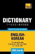 Theme-Based Dictionary British English-Korean - 3000 Words