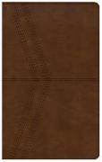 NKJV Ultrathin Reference Bible, Brown Deluxe Leathertouch, Indexed