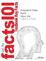 Studyguide for College Algebra by Coburn, John, ISBN 9780077732936