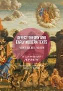 Affect Theory and Early Modern Texts