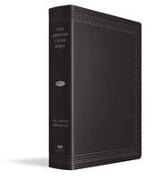 Jeremiah Study Bible, NKJV Large Print Edition, Black LeatherLuxe(R) w/thumb index