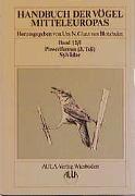 Handbuch der Vögel Mitteleuropas-Passeriformes. 3. Teil
