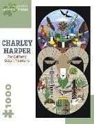 Charley Harper the California Desert Mountains 1000-Piece Jigsaw Puzzle