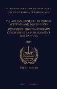 Pleadings, Minutes of Public Sittings and Documents / Mémoires, Procès-Verbaux Des Audiences Publiques Et Documents, Volume 22 (2015)(2 Vols)