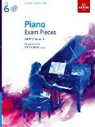 Piano Exam Pieces 2017 & 2018, ABRSM Grade 6, with CD