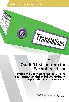 Qualitätssicherung im Fachübersetzen