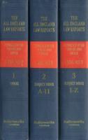 All England Law Reports Consolidated Tables and Index 1936-2012