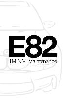 E82 1M N54 Alpine White: Maintenance Book