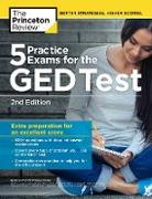 5 Practice Exams for the GED Test, 2nd Edition
