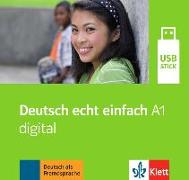 Deutsch echt einfach A1 digital. (Ganz- und Teilbände) USB-Stick