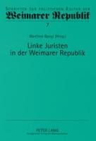 Linke Juristen in der Weimarer Republik