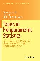 Topics in Nonparametric Statistics