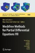 Meshfree Methods for Partial Differential Equations VII